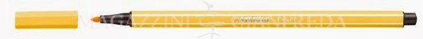 STABILO Pen 68 - pennarello punta media giallo